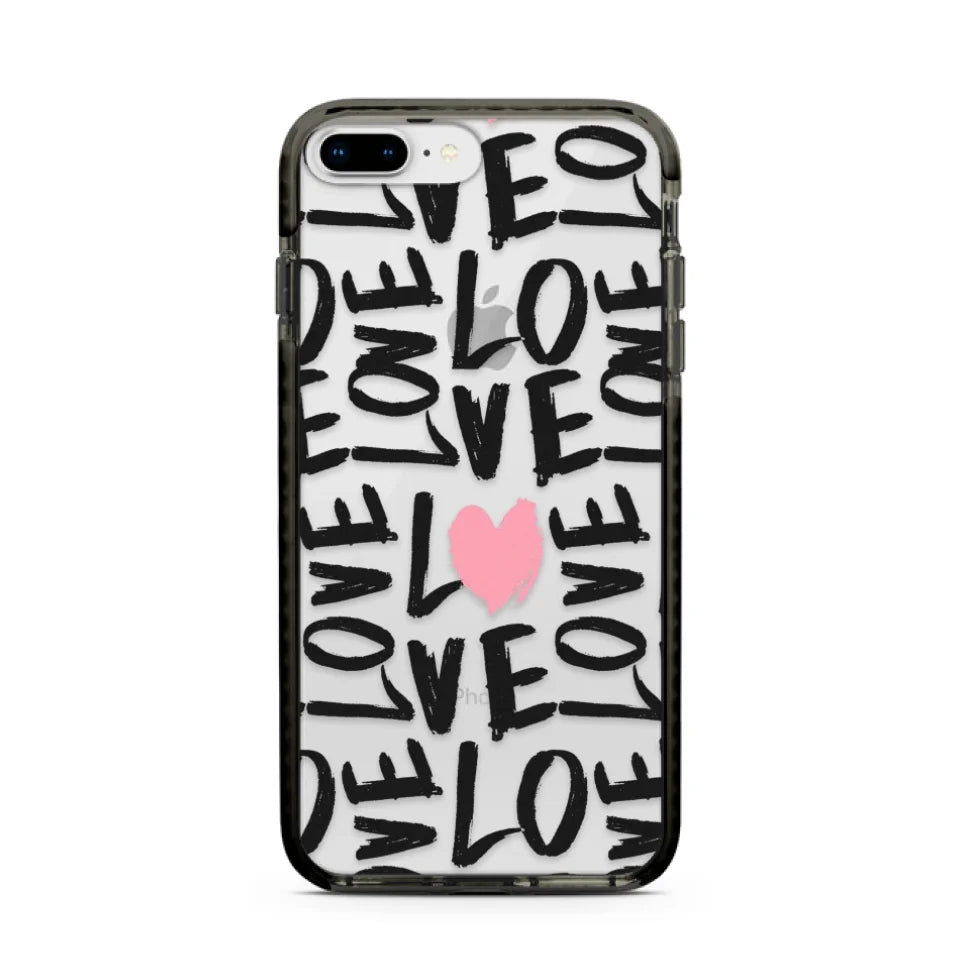 iPhone 8+ Impact Case Black