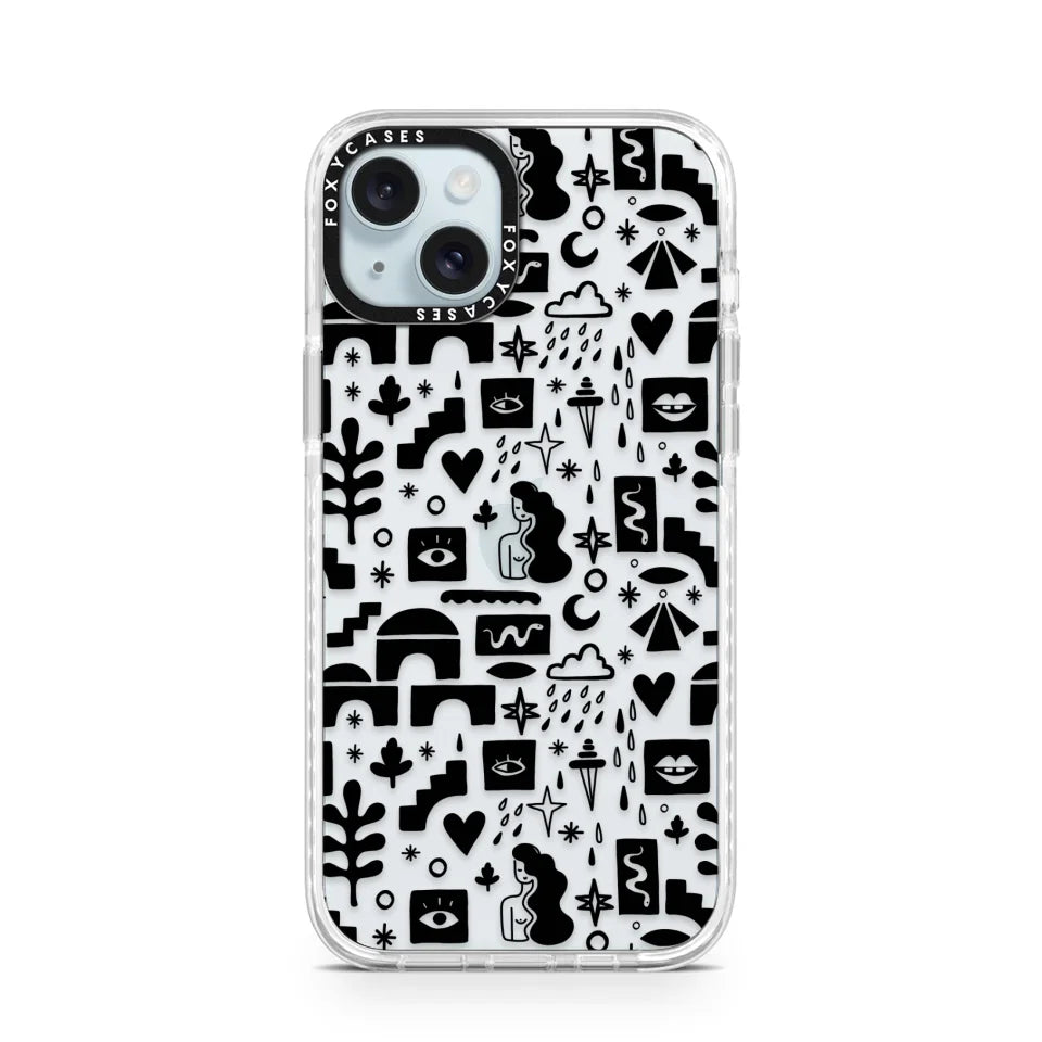 iPhone 15 Plus Impact Case White