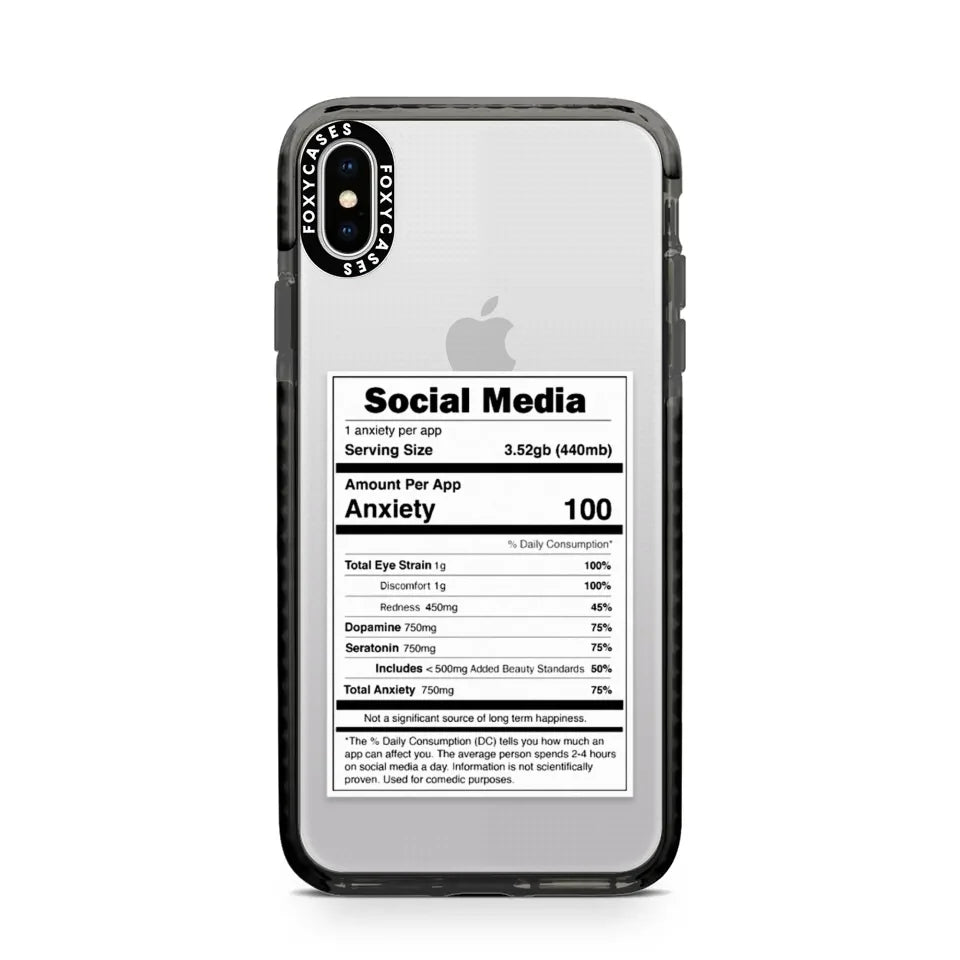 iPhone Xs Max Impact Case Black