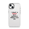 iPhone 14 Plus Impact Case White