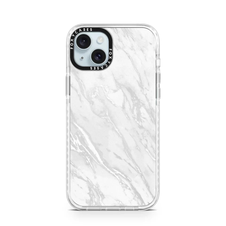 iPhone 15 Plus Impact Case White