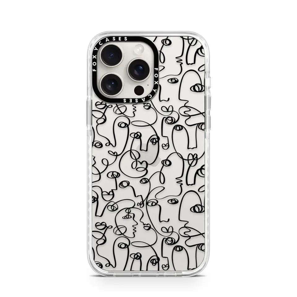 iPhone 15 Pro Max Impact Case White