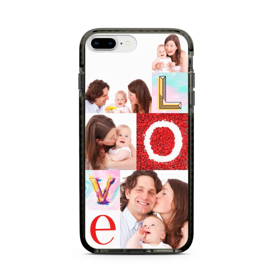 iPhone 8+ Impact Case Black