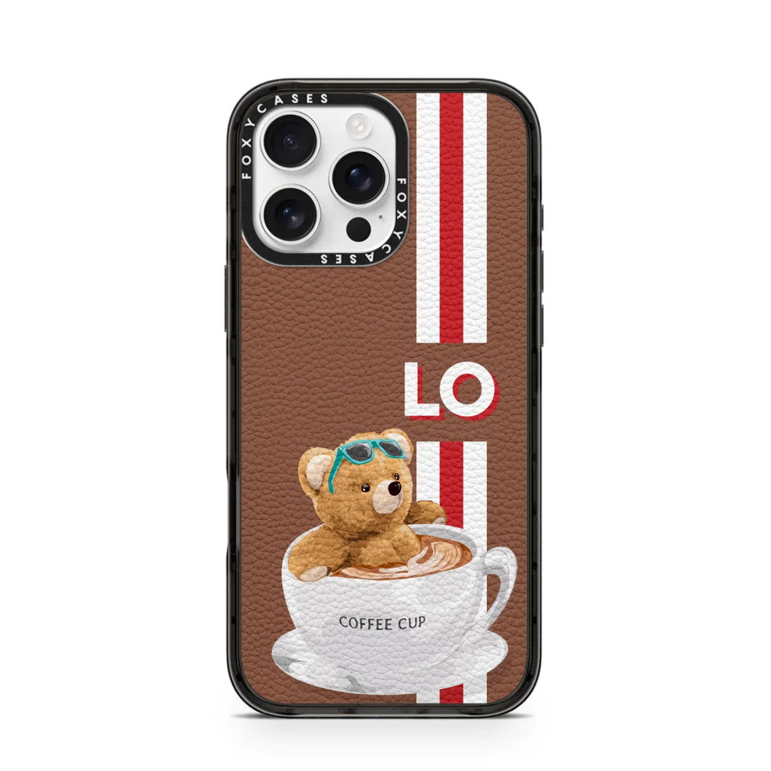 Teddy Pisa Modern Stripes Leather