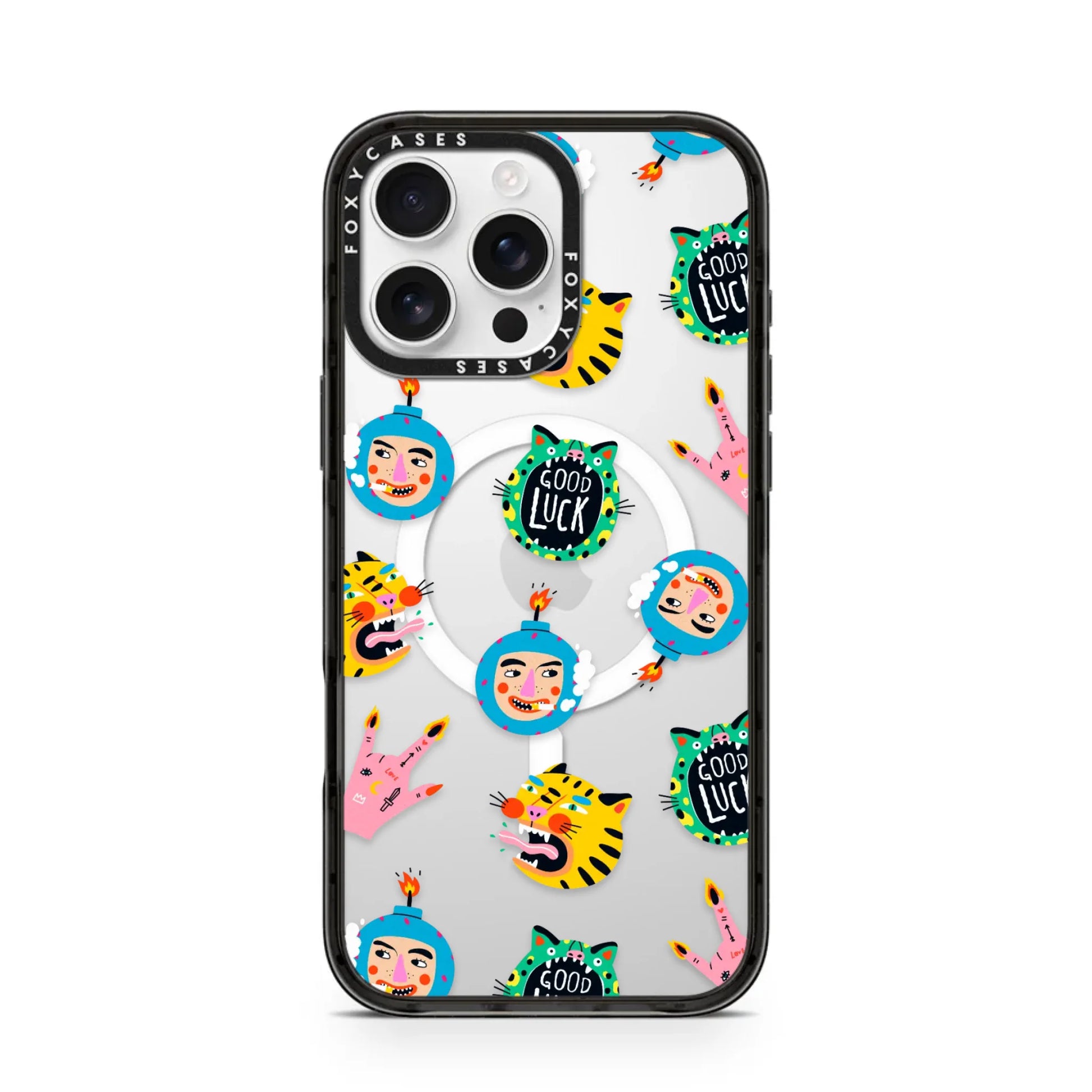 iPhone 16 Pro Max Impact Case Black