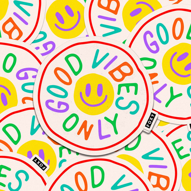 Good Vibes Only - Sticker
