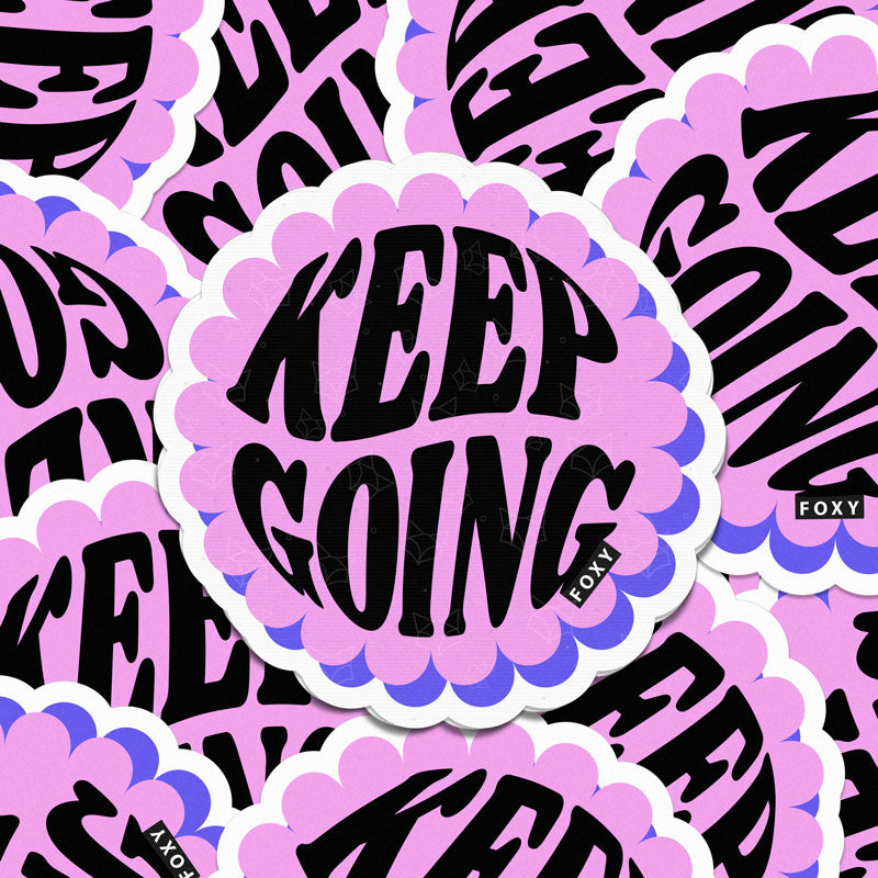 Keep Going - Sticker
