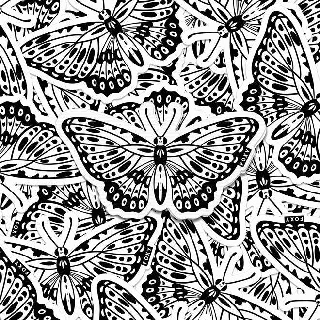 Minimal Butterfly - Sticker