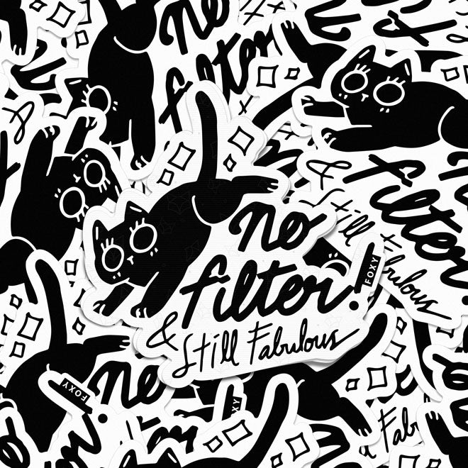 No Filter - Sticker