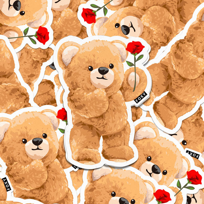 Truly Yours Teddy - Sticker